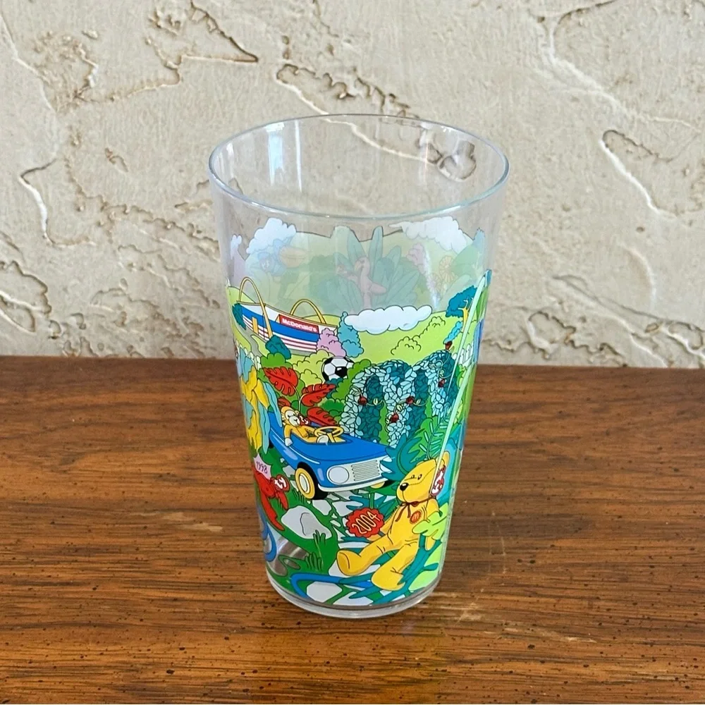 McDonald's 2024 Collectors Edition Plastic Cup Tumbler with 90s Ty Beanie Babies